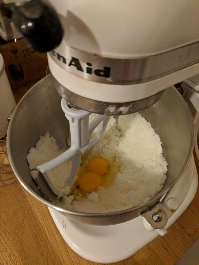 KitchenAid mixer.