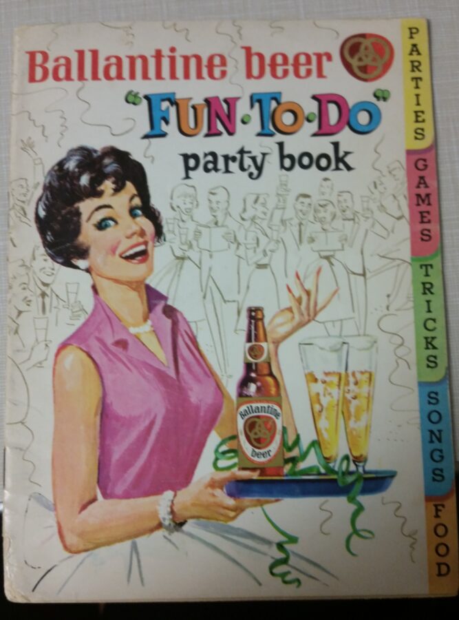 1962 Fun-To-Do Party Book, by the Ballantine Beer Company from Newark