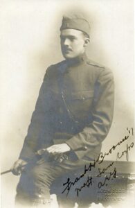 Photo of Frank Broome in uniform